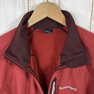 【Men's M レッド系】 Montbell ( モンベル ) クラッグ ジャケット クリマプロ ソフトシェル 1106555 Asian Men's PAPRI パプリカ ソフトシェル アウター ジャケット トップス ウェア - 【公式】2ndGEAR（セカンドギア）Webショップ【登山用品・アウトドア用品専門 買取販売店】