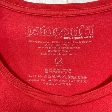 【Women's S レッド系】 Patagonia ( パタゴニア ) オーガニックコットン リバー ショートスリーブ ティー Organic Cotton River Short Sleeve Tee オーガニックコットン ウェア トップス インナー シャツ ショ