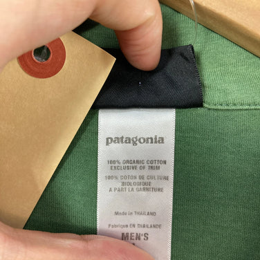 【Men's L グリーン系】 2008 Patagonia ( パタゴニア ) スウィーキー クリーン ポロシャツ Squeaky Clean Polo Shirt MED オーガニックコットン ウェア トップス インナー シャツ ショートスリーブシャツ コットン