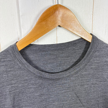【Unisex M グレー系】 Ridge Mountain Gear ( リッジマウンテンギア ) メリノ ベーシック ロングスリーブ T シャツ Merino Basic Tee Long Sleeve メリノウール ウェア トップス インナー シャツ ロングス