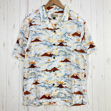 【Men's S ホワイト系】 2022 Patagonia ( パタゴニア ) ラアウ パタロハ シャツ La'au Pataloha Shirt ISLW レーヨン ウェア トップス インナー シャツ ショートスリーブシャツ  z00055703 ISLW  シ