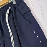 男女通用3号海军蓝。Mannenrou尼龙Harvest Trainer。尼龙服装下装，长裤，防风外套。z00053713。防风长裤，下装。