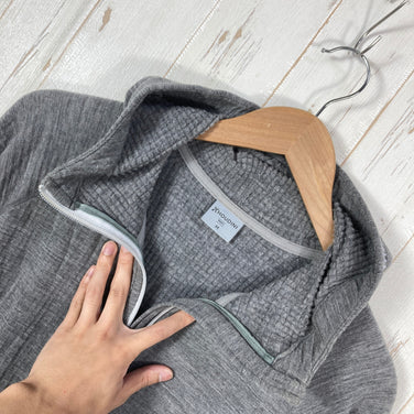 【Men's M グレー系】 Houdini ( フーディニ ) ウーラー フーディ Wooler Houdi メリノウール ウェア トップス アウター ジャケット フリース z00059767  フリース アウター ジャケット トップス ウェア