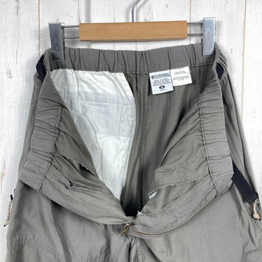 Columbia GRT 男士攀岩裤，中号，灰色，尼龙材质，z00054302