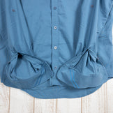 【Men's M ブルー系】 Isadore（イザドア） ロングスリーブシャツ オーガニックコットン ウェア トップス インナー シャツ ロングスリーブシャツ コットン z00050901  コットン ロングスリーブシャツ インナー シャツ トップス ウェア