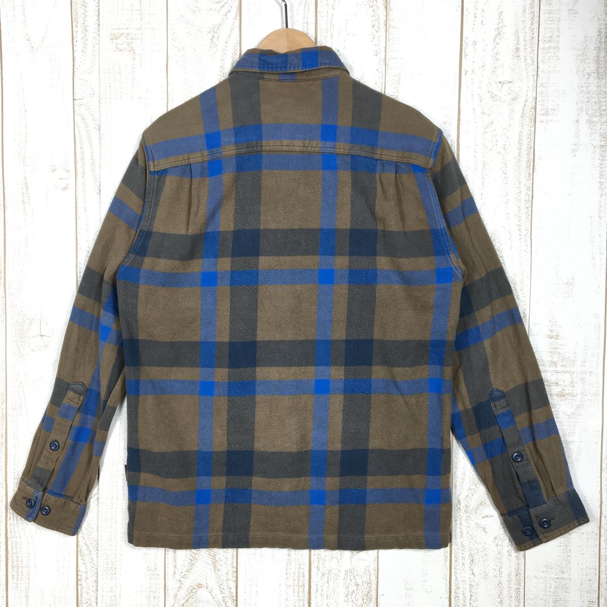 【Men's XS ブラウン系】 Patagonia ( パタゴニア ) フィヨルド フランネル シャツ Fjord Flannel Shirt ネルシャツ 53947 International Men's CTI コットン ロングスリーブシャツ インナー シャツ