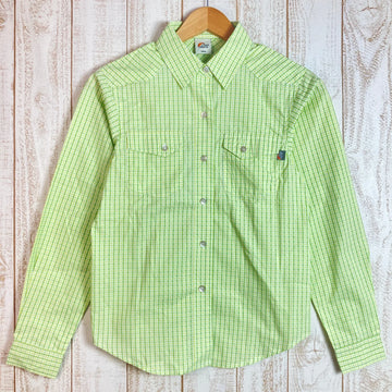 【Women's S グリーン系】 Lowe Alpine ( ロウアルパイン ) ロングスリーブ コットン チェックシャツ コットン ウェア トップス インナー シャツ ロングスリーブシャツ 化繊 z00051922 化繊 ロングスリーブシャツ インナー シャツ ト - 【公式】2ndGEAR（セカンドギア）Webショップ【登山用品・アウトドア用品専門 買取販売店】