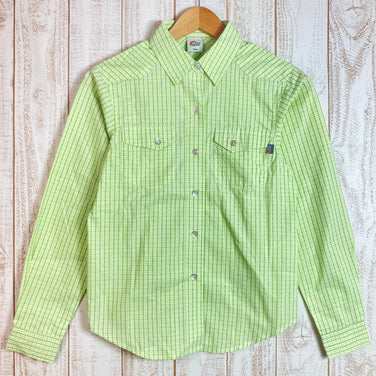 【Women's S グリーン系】 Lowe Alpine ( ロウアルパイン ) ロングスリーブ コットン チェックシャツ コットン ウェア トップス インナー シャツ ロングスリーブシャツ 化繊 z00051922 化繊 ロングスリーブシャツ インナー シャツ ト - 【公式】2ndGEAR（セカンドギア）Webショップ【登山用品・アウトドア用品専門 買取販売店】