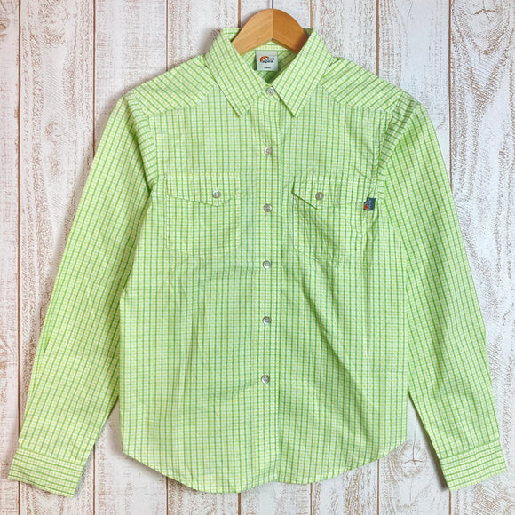【Women's S グリーン系】 Lowe Alpine ( ロウアルパイン ) ロングスリーブ コットン チェックシャツ コットン ウェア トップス インナー シャツ ロングスリーブシャツ 化繊 z00051922 化繊 ロングスリーブシャツ インナー シャツ ト - 【公式】2ndGEAR（セカンドギア）Webショップ【登山用品・アウトドア用品専門 買取販売店】