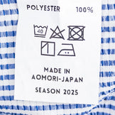 男式 M Blue Ridge Mountain Gear 基本款短袖衬衫条纹蓝/白涤纶上衣