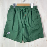 Chums Plunge Divers 男式 L 码绿色涤纶棉短裤 (z00053168)