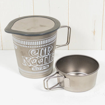 【OneSize グレー系】 Snowpeak ( スノーピーク ) カップ ヌードル クッカー Cup Noodle Cooker 生産終了モデル 入手困難 日清食品コラボ チタン クックウェア クッカー コッフェル z00052755 クッカー コッフェル - 【公式】2ndGEAR（セカンドギア）Webショップ【登山用品・アウトドア用品専門 買取販売店】