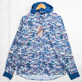 【Men's M ブルー系】 Jolly Gear（ジョリーギア） トリプルクラウン ボタンダウン ロングスリーブ TRIPLE CROWN BUTTON DOWN LONG SLEEVE Blue Garden ポリエステル ウェア トップス インナー シャツ - 【公式】2ndGEAR（セカンドギア）Webショップ【登山用品・アウトドア用品専門 買取販売店】