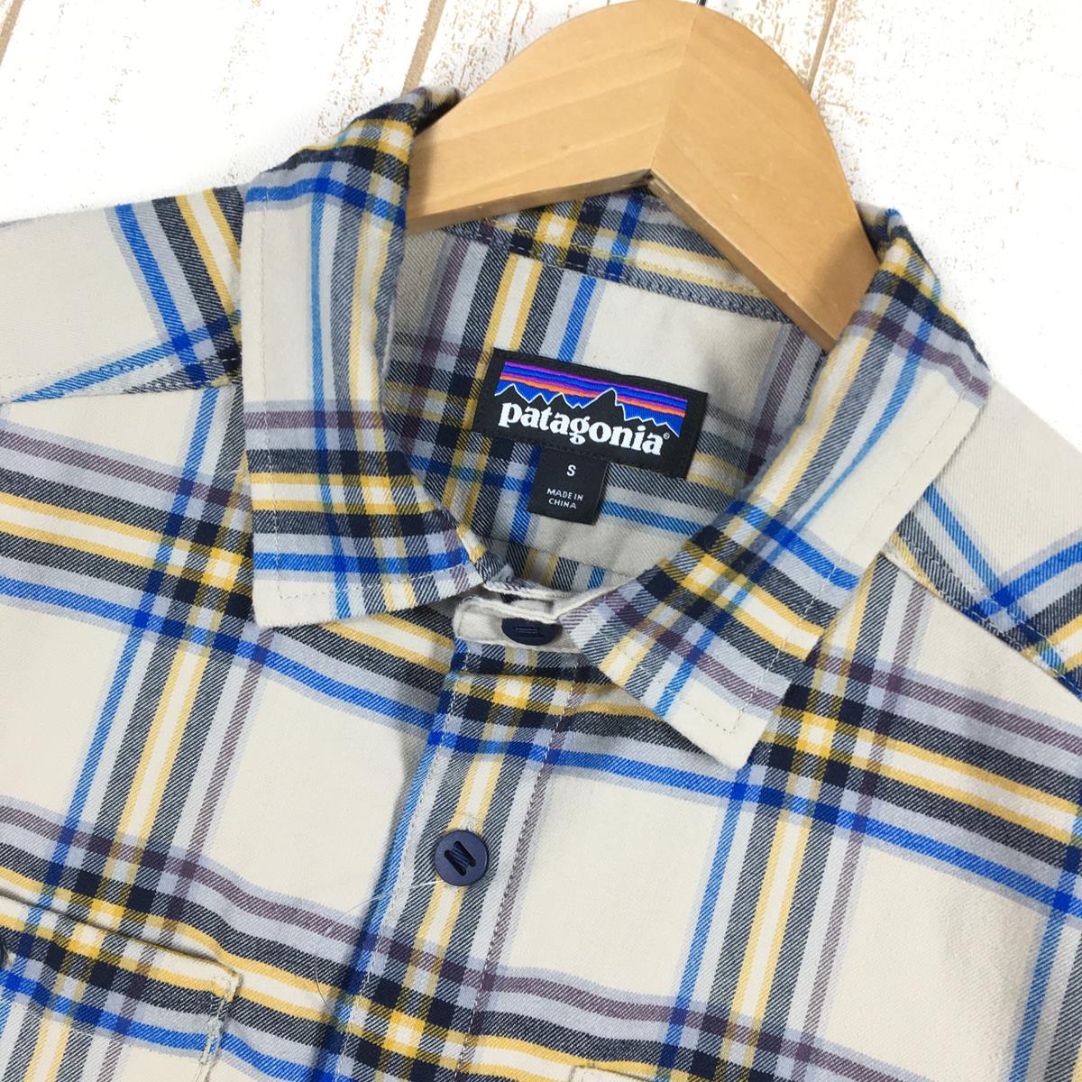 【Men's S ベージュ系】 Patagonia ( パタゴニア ) キャニオナイト フランネル シャツ Canyonite Flannel Shirt ネルシャツ 41605 International Men's RHPU コットン ロングスリーブシャツ イン