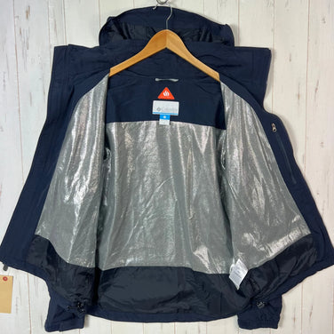 Columbia Lake Powell Jacket, Men's Medium Navy, Nylon, Windshell Jacket, z00053563