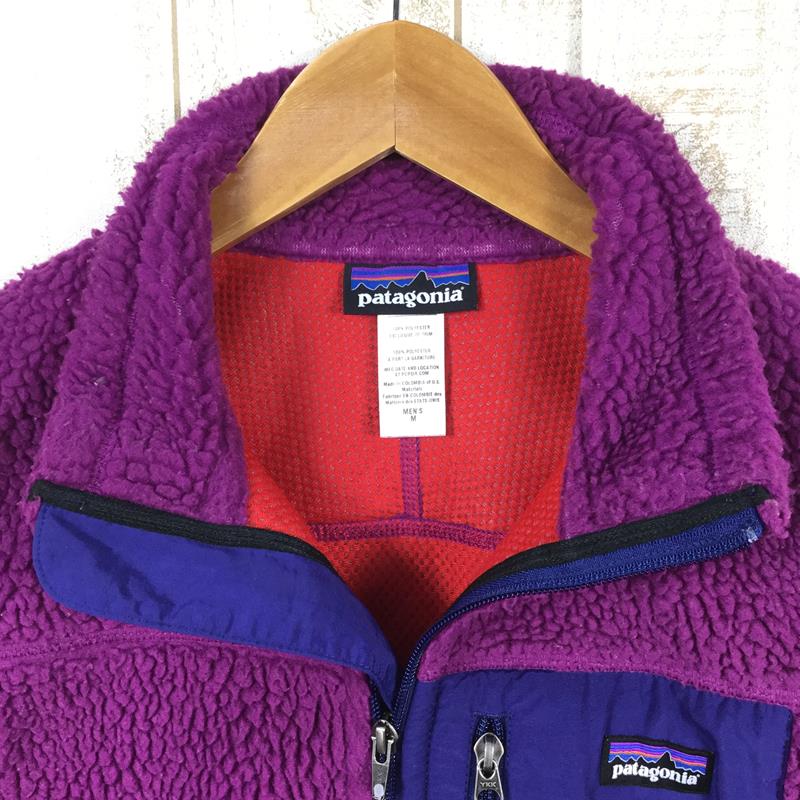 [Men's M Purple] Patagonia Classic Retro-X Vest Hard to find 23047 International Men's PUR Purple Fleece Vest Tops Clothing