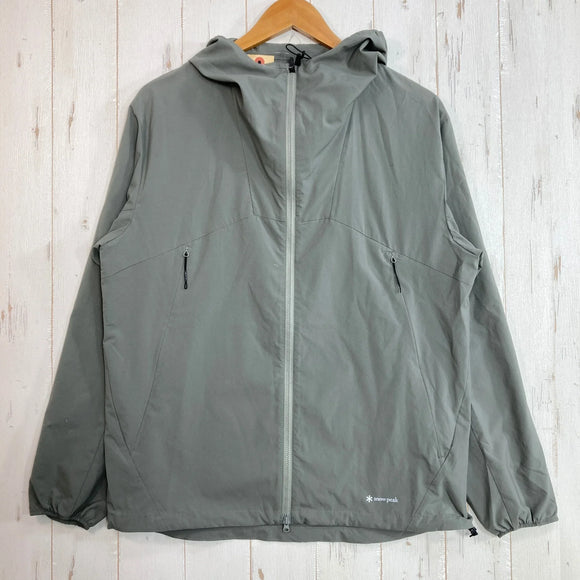 【Unisex S グレー系】 Snowpeak ( スノーピーク ) シャドー リップストップ ジャケット Shadow Ripstop Jacket ポリエステル ウェア トップス インナー シャツ フーディ 化繊 z00060328  化繊 フーディ インナー
