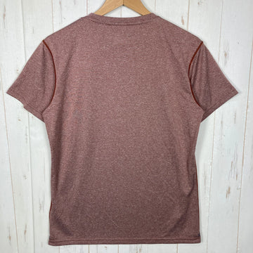 【Men's S レッド系】 Berghaus ( バーグハウス ) エクスプローラ ベースクルー ショートスリーブ AM Explorer Basecrew Short Sleeve AM ポリエステル ウェア トップス インナー シャツ ショートスリーブTシャ - 0
