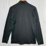 【Men's M グリーン系】 Montbell ( モンベル ) メリノウールプラス アクション ジップネック Merino Wool Plus Action Zip Neck メリノウール ウェア トップス インナー シャツ ロングスリーブシャツ 化繊 z000