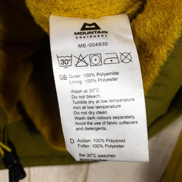 【Men's S イエロー系】 Mountain Equipment ( マウンテンイクイップメント ) キネシス ジャケット Kinesis Jacket ナイロン 417116/ME-004930 Men's アクティブインサレーション 化繊インサレーション - 【公式】2ndGEAR（セカンドギア）Webショップ【登山用品・アウトドア用品専門 買取販売店】