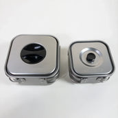 【OneSize シルバー系】 Uniflame ( ユニフレーム ) 山クッカー角型2 コッヘル 販売終了モデル 667699 クッカー コッフェル クックウェア - 【公式】2ndGEAR（セカンドギア）Webショップ【登山用品・アウトドア用品専門 買取販売店】