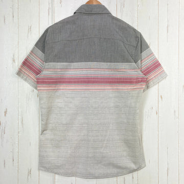 【Men's S グレー系】 Millet ( ミレー ) タメル ショートスリーブ シャツ Tamel Short Sleeve Shirt Castel Rock ポリエステル ウェア トップス インナー シャツ ショートスリーブシャツ コットン z00055 - 0