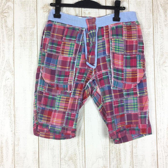 【Men's 28 ピンク系】 Columbia ( コロンビア ) タブスヒル ショーツ マドラスチェック パッチワーク PM4204 Men's コットン ショーツ ショートパンツ ボトムス ウェア - 【公式】2ndGEAR（セカンドギア）Webショップ【登山用品・アウトドア用品専門 買取販売店】