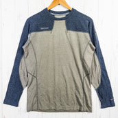 【Men's L ベージュ系】 Marmot ( マーモット ) クライムウール ロングスリーブシャツ ウェア トップス インナー シャツ ロングスリーブTシャツ クルーネック ウール z00052791  ウール ロングスリーブTシャツ クルーネック インナー シ