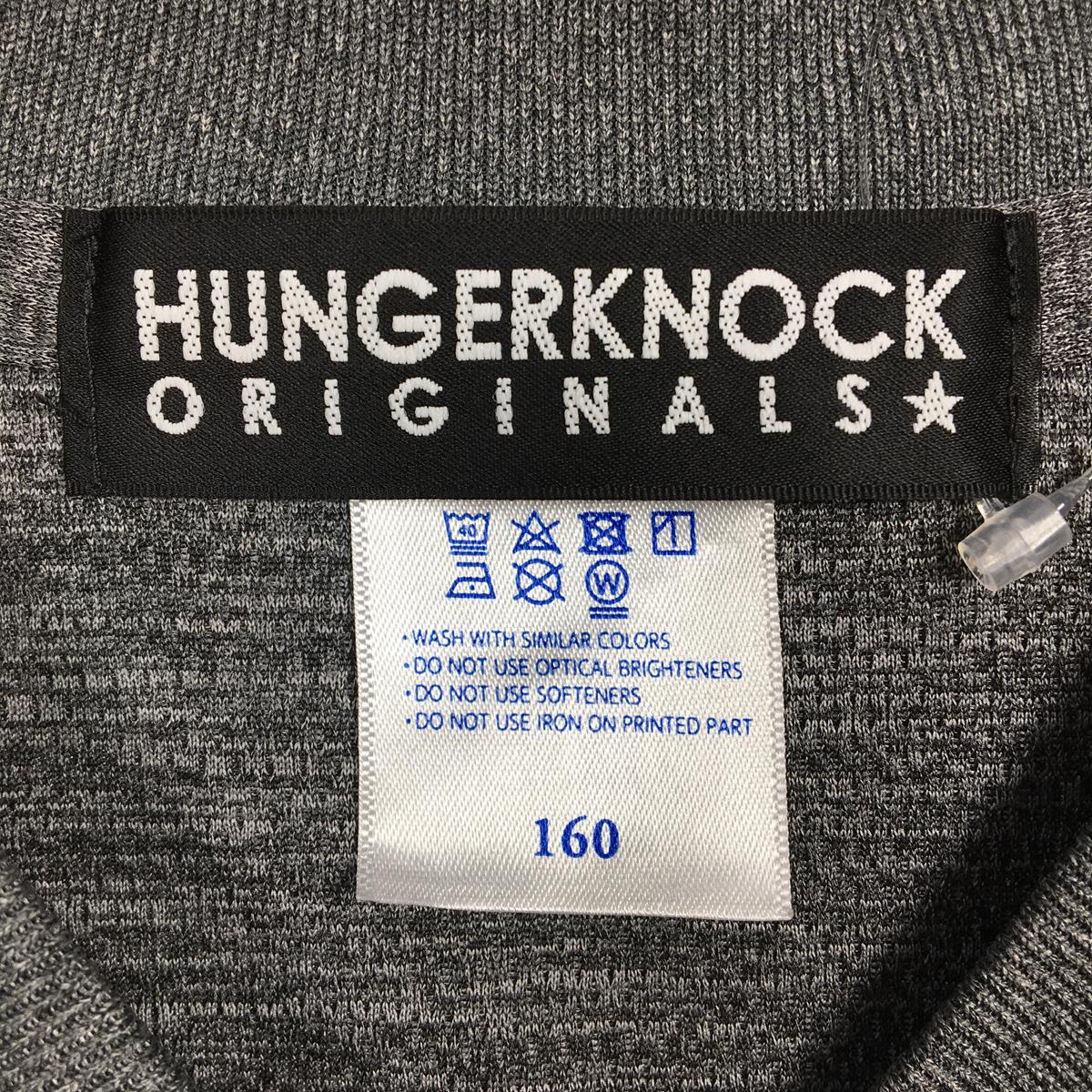 【Kid's 160 グレー系】 Hungerknock Originals ( ハンガーノック オリジナルス ) × Taro（太郎平小屋） 限定コラボ クレイジークライマー Tシャツ Crazy Climber T-Shirts 限定販売 入手困難 Kid's