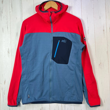 【Men's M ネイビー系】 Millet ( ミレー ) トリロジー ライトグリッド フーディー TRILOGY LIGHTGRID HOODIE ウェア トップス アウター ジャケット フリース ポーラテック・パワーグリッド z00055201  フリース ア