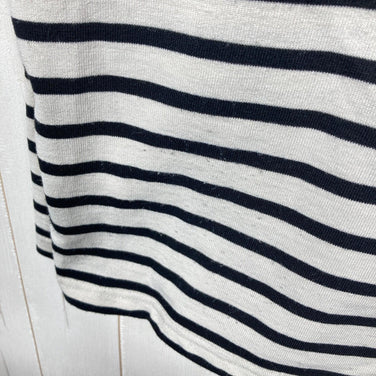 男士 ML 象牙色 Bring Basque 衬衫，裁剪缝制，米白色 x 黑色，涤纶，长袖圆领 T 恤，合成纤维，长袖，米白色 x 黑色，合成纤维，长袖