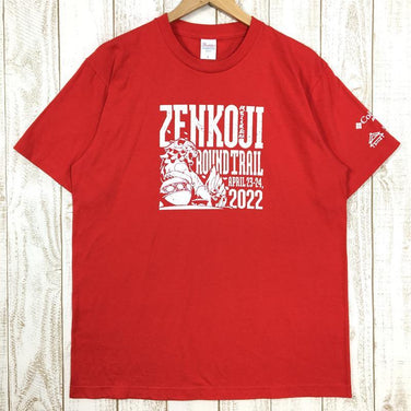 【Men's L レッド系】 Columbia ( コロンビア ) モントレイル × 北信濃トレイルフリークス 善光寺ラウンドトレイル 大会tシャツ Men's コットン ショートスリーブTシャツ クルーネック インナー シャツ トップス ウェア - 【公式】2ndGEAR（セカンドギア）Webショップ【登山用品・アウトドア用品専門 買取販売店】