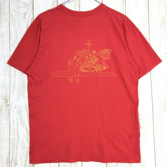 【Men's XS レッド系】 Patagonia ( パタゴニア ) オートパドリング ポケット Tシャツ オーガニックコットン アメリカ製 生産終了モデル 入手困難 International Men's コットン ショートスリーブTシャツ クルーネック イン - 【公式】2ndGEAR（セカンドギア）Webショップ【登山用品・アウトドア用品専門 買取販売店】