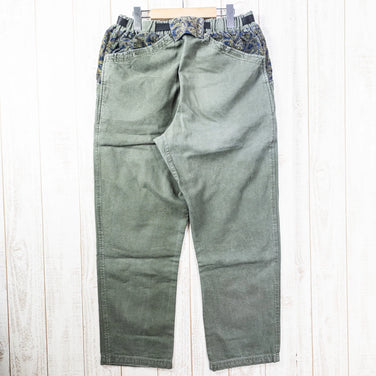 【Men's S グリーン系】 c2000 Last Chance ( ラストチャンス ) クライミングパンツ Climbing Pants 生産終了モデル 入手困難 ライトダック×ペイズリー柄コーデュロイ コットン ウェア ボトムス ロングパンツ コットン z00 - 【公式】2ndGEAR（セカンドギア）Webショップ【登山用品・アウトドア用品専門 買取販売店】