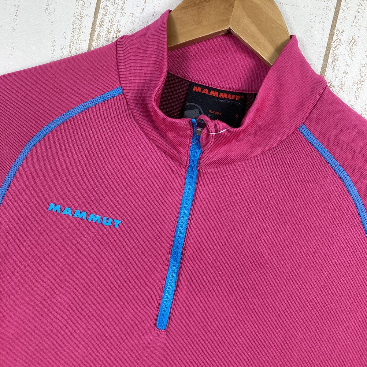 【Women's S ピンク系】 Mammut ( マムート ) コンフォート ライト ジップ ロングスリーブ ウィメンズ Comfort Light Zip Longsleeve W 長袖 ジップネック シャツ 1041-08570 Women's  化繊 ロングス