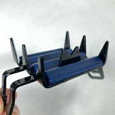 One Size Navy Montbell Compact Snow Spikes (z00054228) Crampons Winter Gear