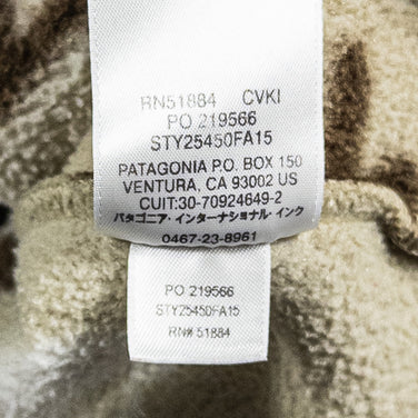 【Men's XS ベージュ系】 Patagonia ( パタゴニア ) シンチラ スナップ ティー プルオーバー Synchilla Snap-T Pullover ポリエステル 25450 International Men's ケーブ エル キャップ カーキ |