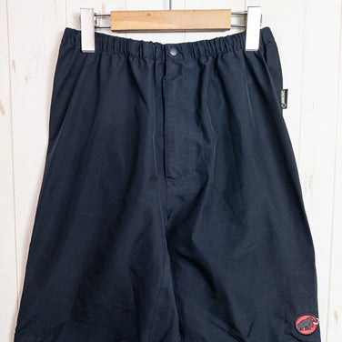 【Men's 48 ブラック系】 Mammut ( マムート ) ゴアテックス サンダーストーム レインパンツ GORE-TEX Thunderstorm Rain Pants ナイロン ウェア ボトムス ロングパンツ ハードシェル GORE-TEX ( ゴアテックス - 【公式】2ndGEAR（セカンドギア）Webショップ【登山用品・アウトドア用品専門 買取販売店】
