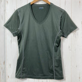 [Men's M Gray-tone] Phenix Transfer Short-Sleeve V-Neck Polyester Wear Top Inner Shirt Short-Sleeve T-Shirt Crew Neck Synthetic z00057541