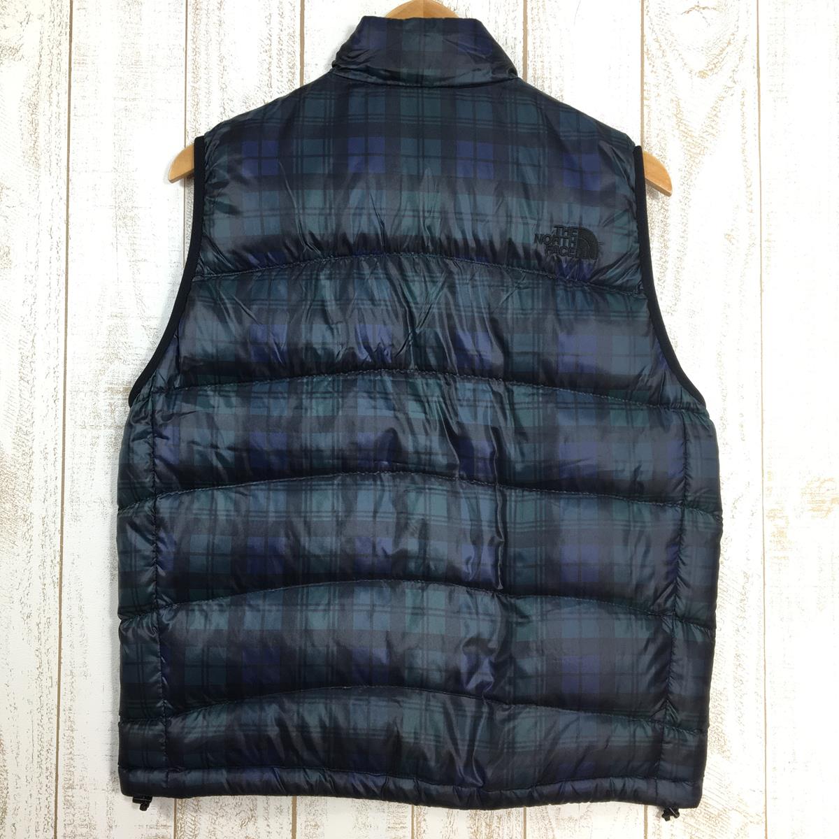 【Men's S ネイビー系】 The North Face ( ザ・ノースフェイス ) ノベルティー アコンカグア ベスト Novelty Aconcagua Vest 光電子ダウン 生産終了モデル 入手困難 ND18074 Asian Men's  ダウンインサ