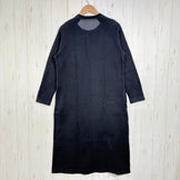 【Women's M ブラック系】 And Wander ( アンドワンダー ) コットン ウール スウェット ワンピース Cotton Wool Sweat Dress ウール混 日本製 コットン ウェア ドレス ワンピース z00061131  ドレス ワンピース