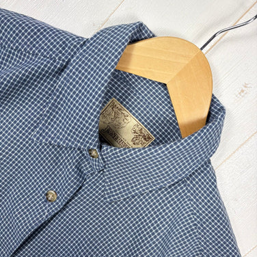 【Men's L ネイビー系】 Janeriver ( ジェーンリバー ) オリジナル チェックシャツ ポリエステル ウェア トップス インナー シャツ ロングスリーブシャツ 化繊 z00055014  化繊 ロングスリーブシャツ インナー シャツ トップス ウェア