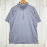 【Men's M グレー系】 Finetrack ( ファイントラック ) ドラウトクアッド ジップT Drought Quad Zip T ポリエステル ウェア トップス インナー シャツ ショートスリーブシャツ 化繊 z00054913  化繊 ショートスリー