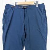 Montbell 男式 L 短裤海军蓝酷裤，尼龙，长裤 (z00053215)