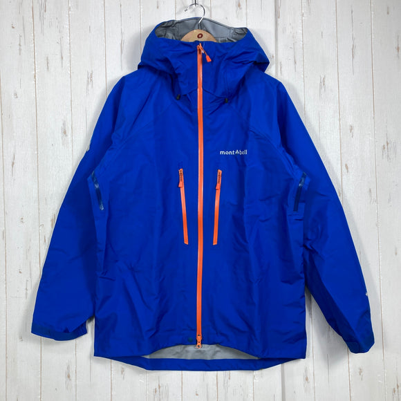【Men's L ブルー系】 Montbell ( モンベル ) ストリーム パーカ Men's Stream Parka Men's PRBL GORE-TEX 3レイヤー C-ニット ナイロン ウェア トップス アウター ジャケット ハードシェル GORE-T
