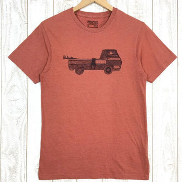 【Men's XS レッド系】 Patagonia ( パタゴニア ) ピックアップ ラインズ オーガニックコットン ポリ Tシャツ 39101 International Men's コットン ショートスリーブTシャツ クルーネック インナー シャツ トップス - 【公式】2ndGEAR（セカンドギア）Webショップ【登山用品・アウトドア用品専門 買取販売店】