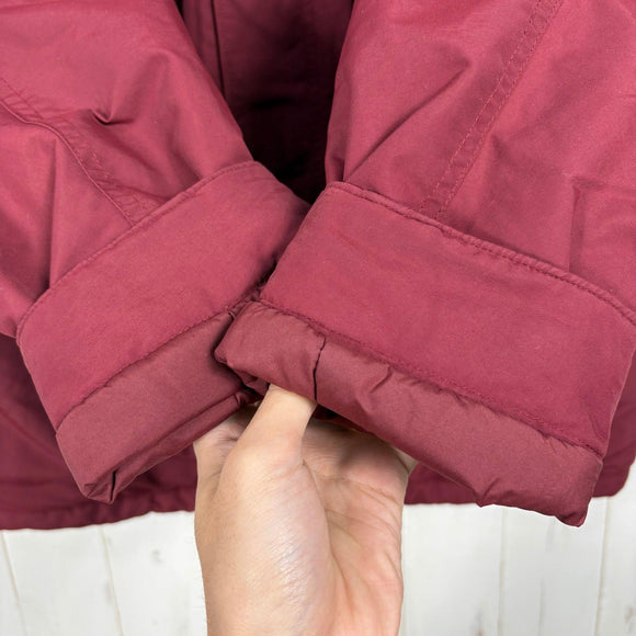 【Men's L レッド系】 2022 Patagonia ( パタゴニア ) イスマス パーカ Isthmus Parka SEQR (Sequoia Red) 化繊中綿 フリース裏地 耐久撥水 ナイロン ウェア トップス アウター ジャケット  z000614