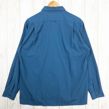 【Unisex L ブルー系】 Yamatomichi ( 山と道 ) バンブー シャツ Bamboo Shirt レーヨン Asian Unisex ウール ロングスリーブシャツ インナー シャツ トップス ウェア - 【公式】2ndGEAR（セカンドギア）Webショップ【登山用品・アウトドア用品専門 買取販売店】