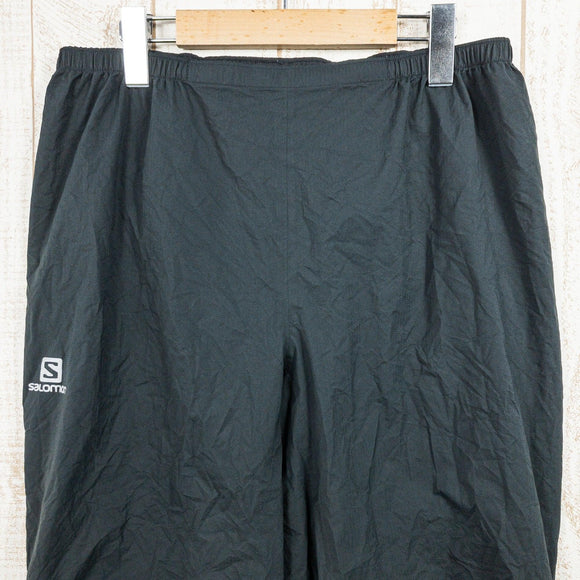 【Men's M ブラック系】 Salomon ( サロモン ) ボナッティ ウォータープルーフ パンツ Bonatti Waterproof Pant ナイロン ウェア ボトムス ロングパンツ レインシェル GORE-TEX ( ゴアテックス ) z0005094 - 【公式】2ndGEAR（セカンドギア）Webショップ【登山用品・アウトドア用品専門 買取販売店】
