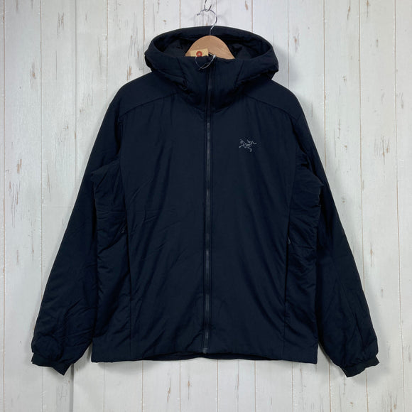 【Men's M ブラック系】 Arcteryx ( アークテリクス ) アトム ヘビーウェイト フーディ Atom Heavyweight Hoody コアロフト 化繊中綿 防風 撥水 化繊ダウン ウェア トップス アウター ジャケット 化繊インサレーション z0